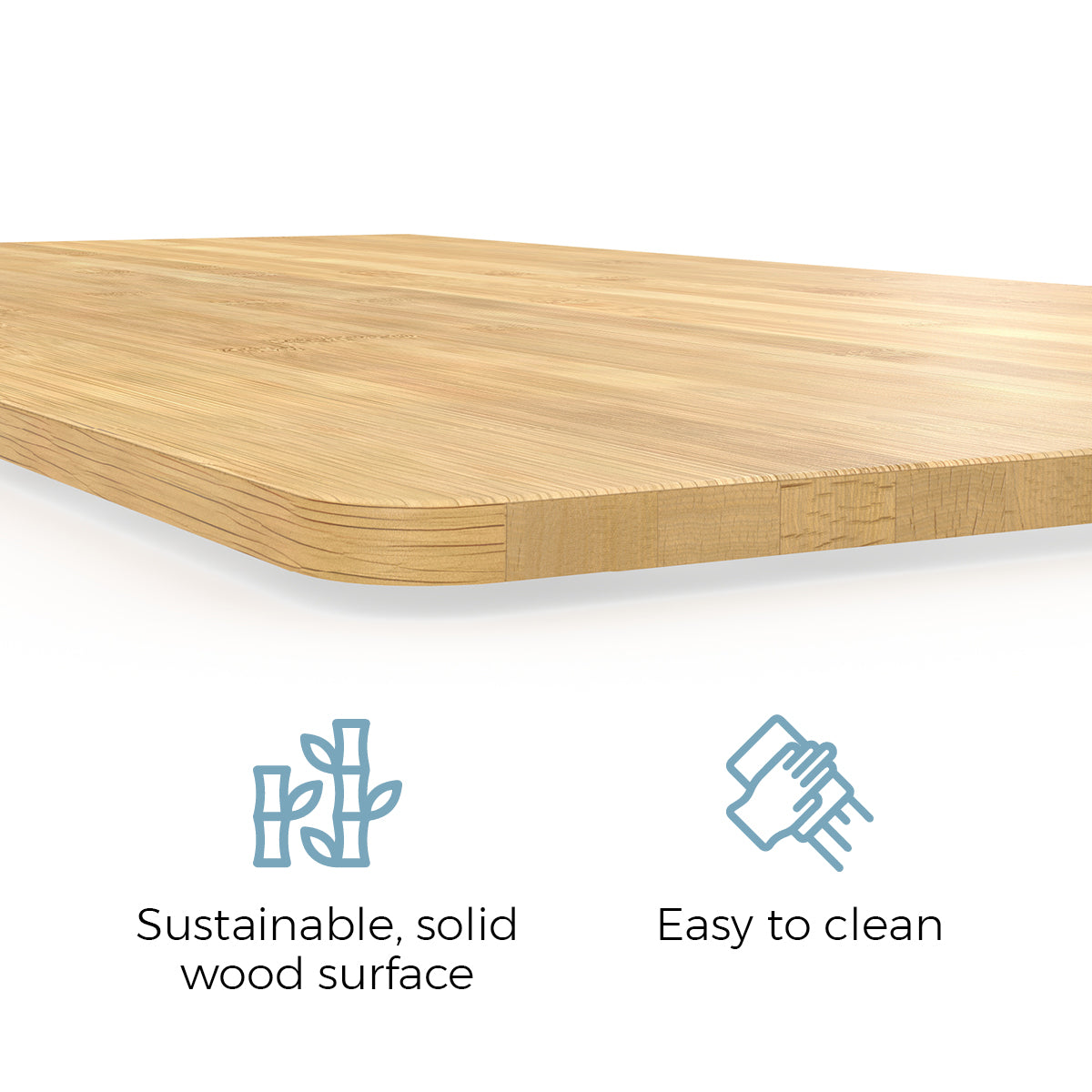 Bamboo Wood Top for Wall Storage Cabinet