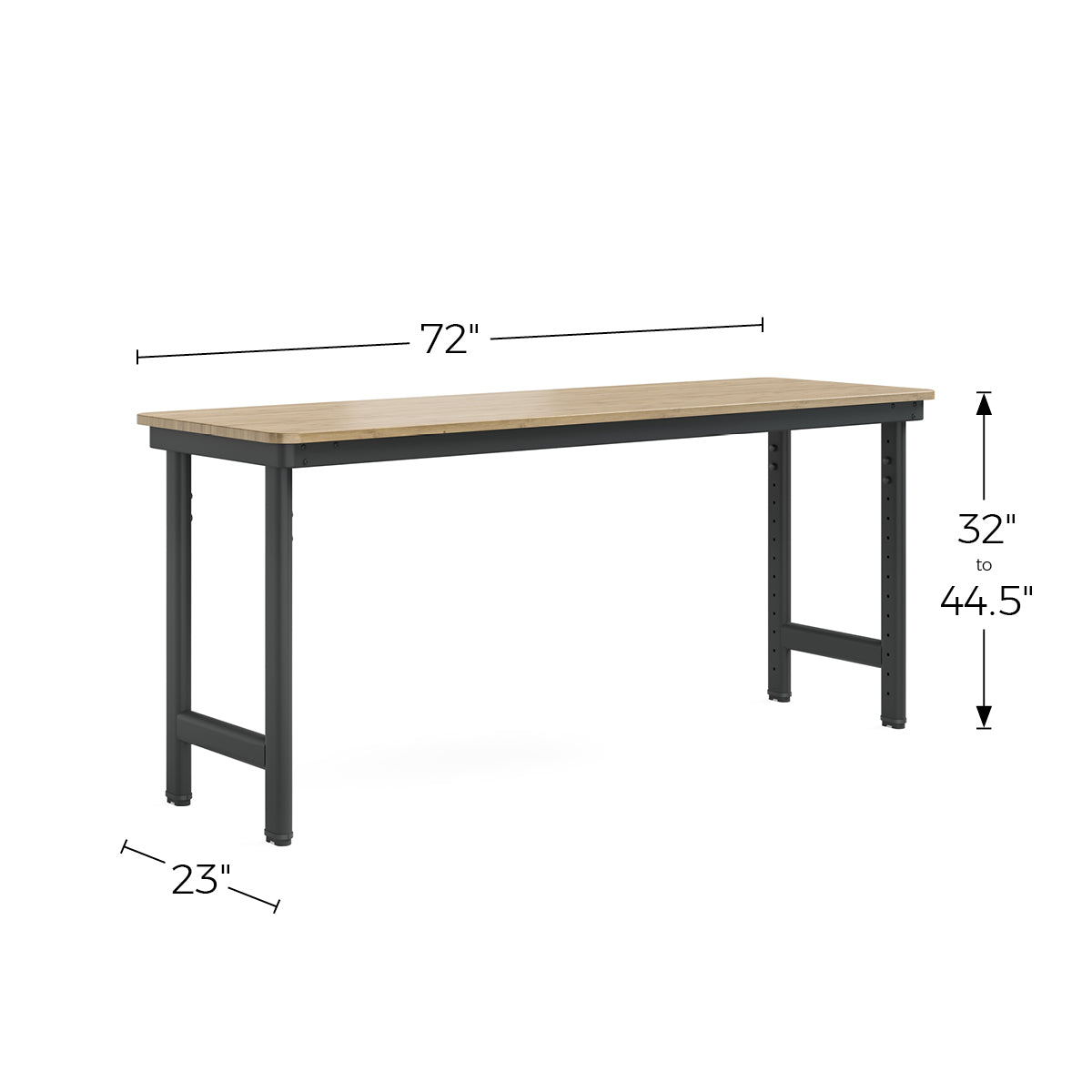 Everest 72 in. Wide Work Table