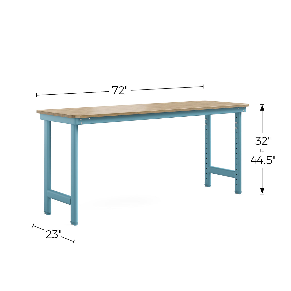 Everest 72 in. Wide Work Table