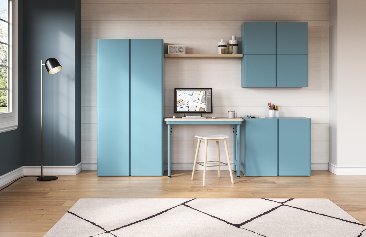 Everest Tall Storage Cabinet