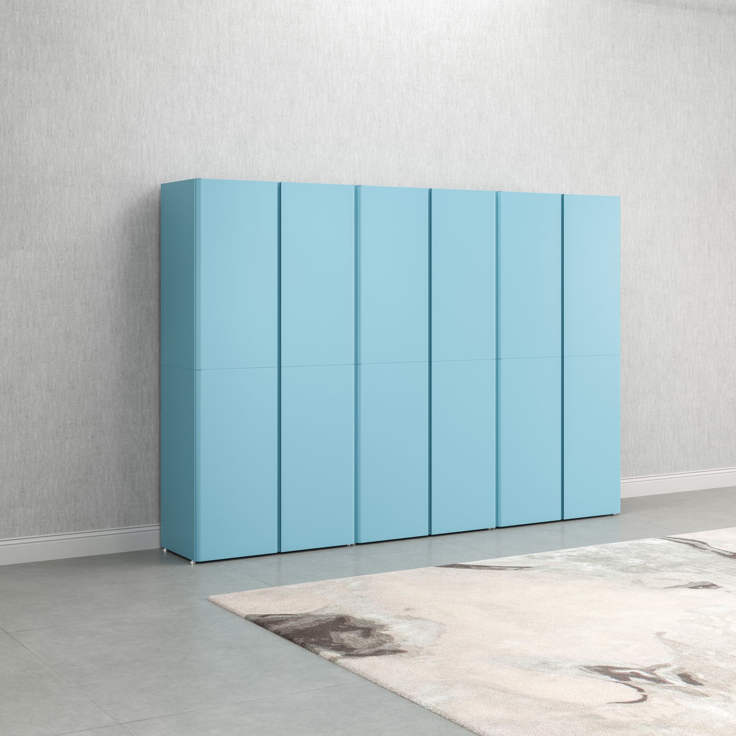 Tall Storage Cabinets - 3 PC Set