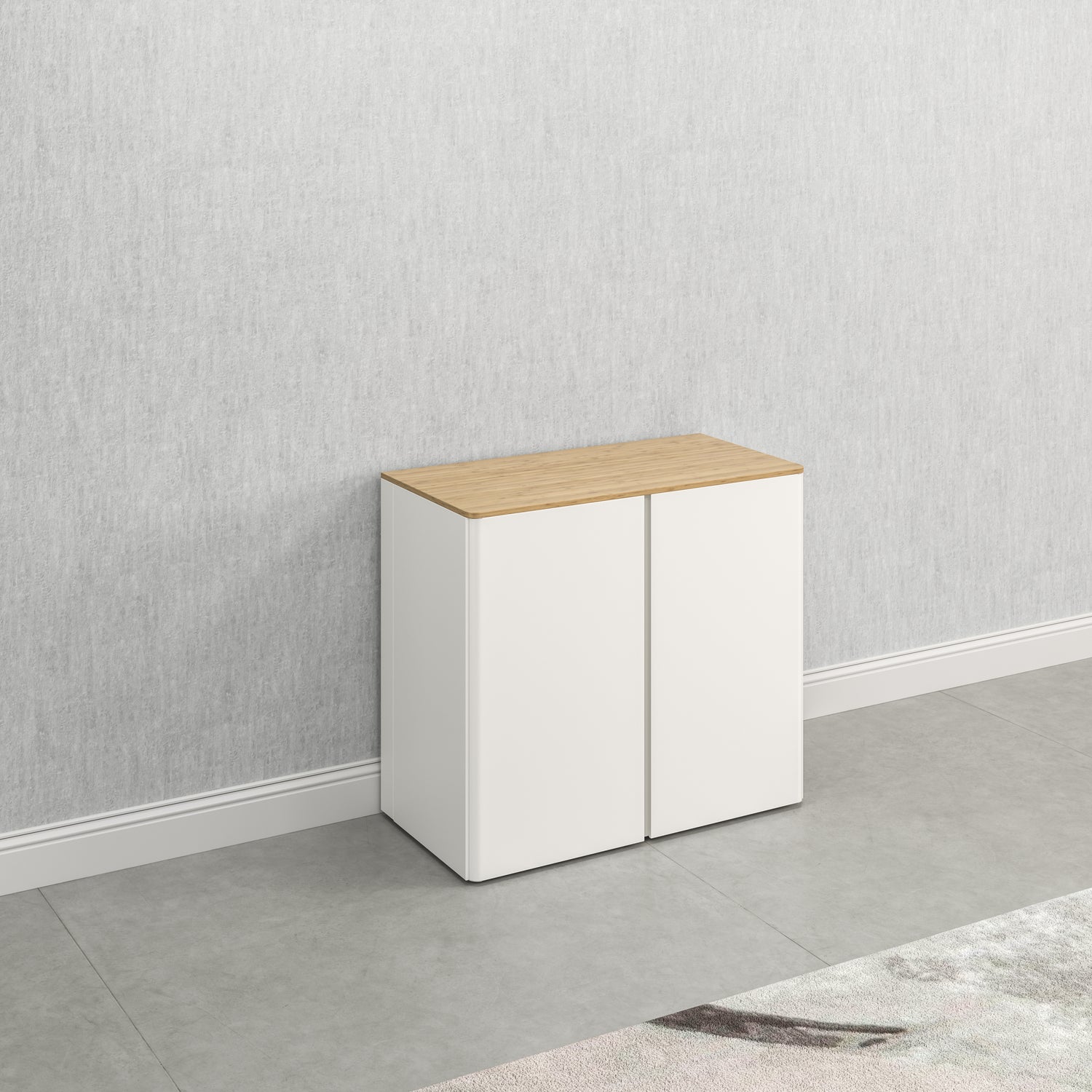 Bamboo Wood Top for Base Storage Cabinet