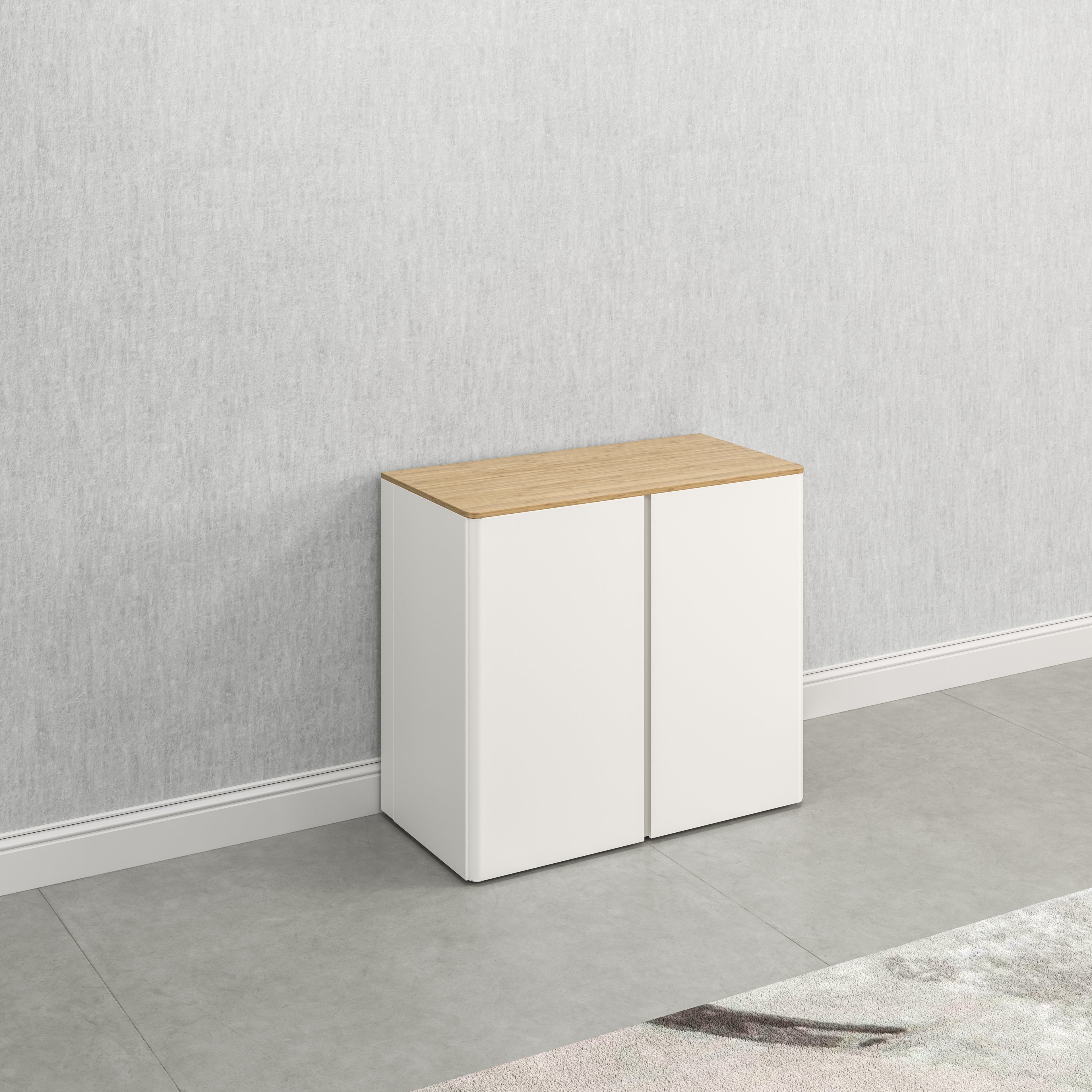 Bamboo Wood Top for Base Storage Cabinet