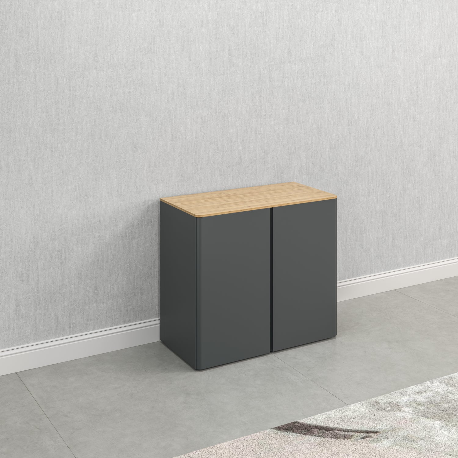 Bamboo Wood Top for Base Storage Cabinet