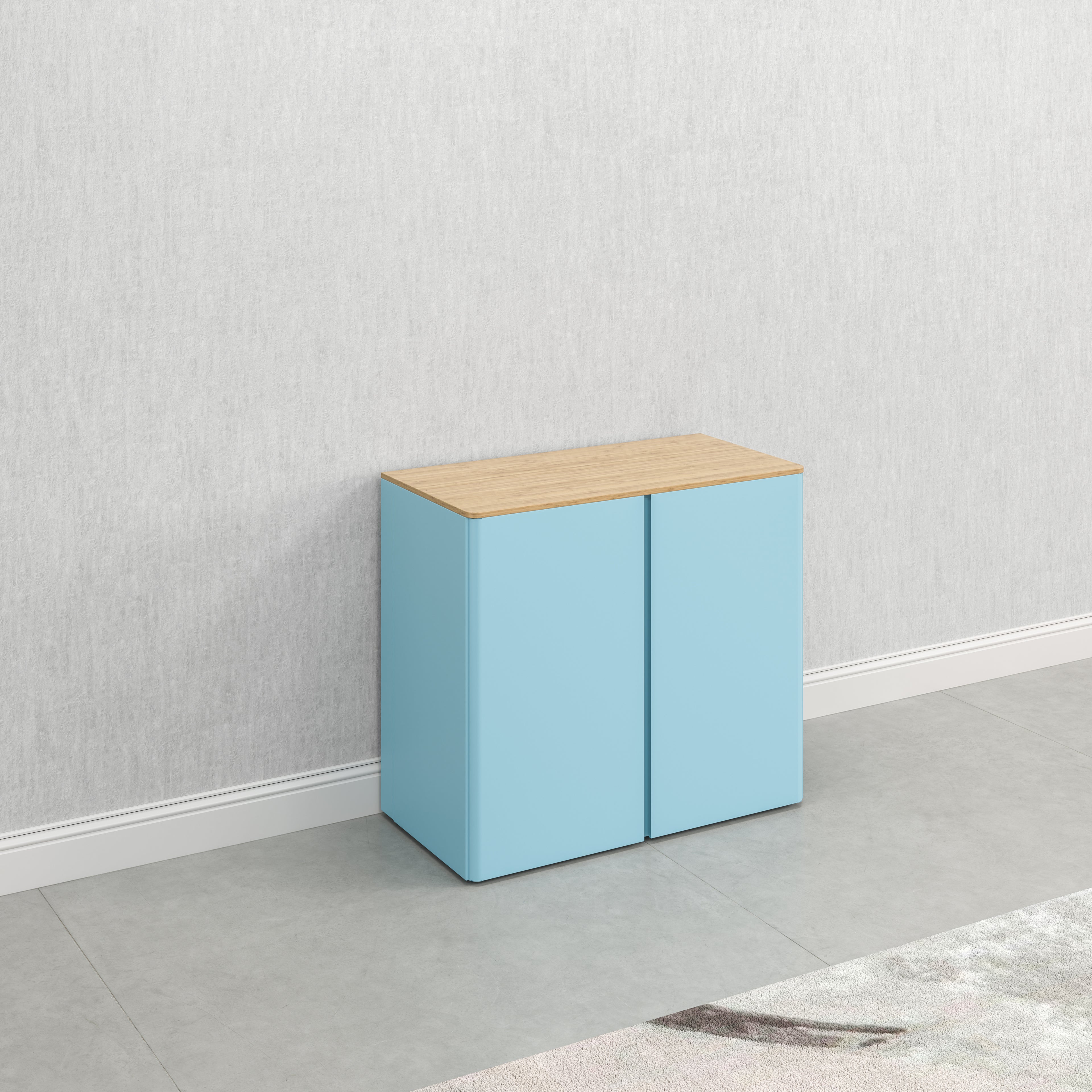 Bamboo Wood Top for Base Storage Cabinet