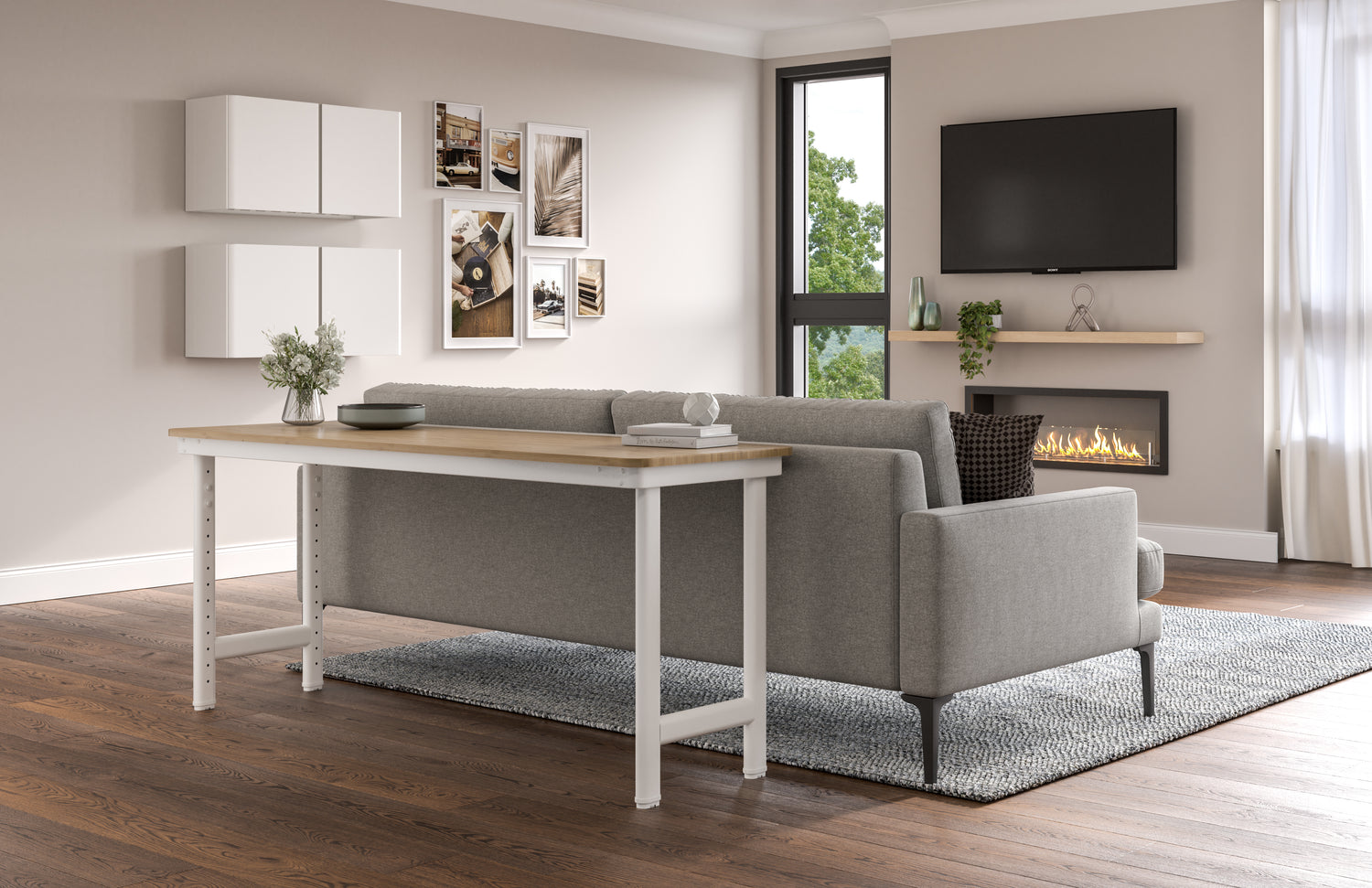 Everest 72 in. Wide Work Table