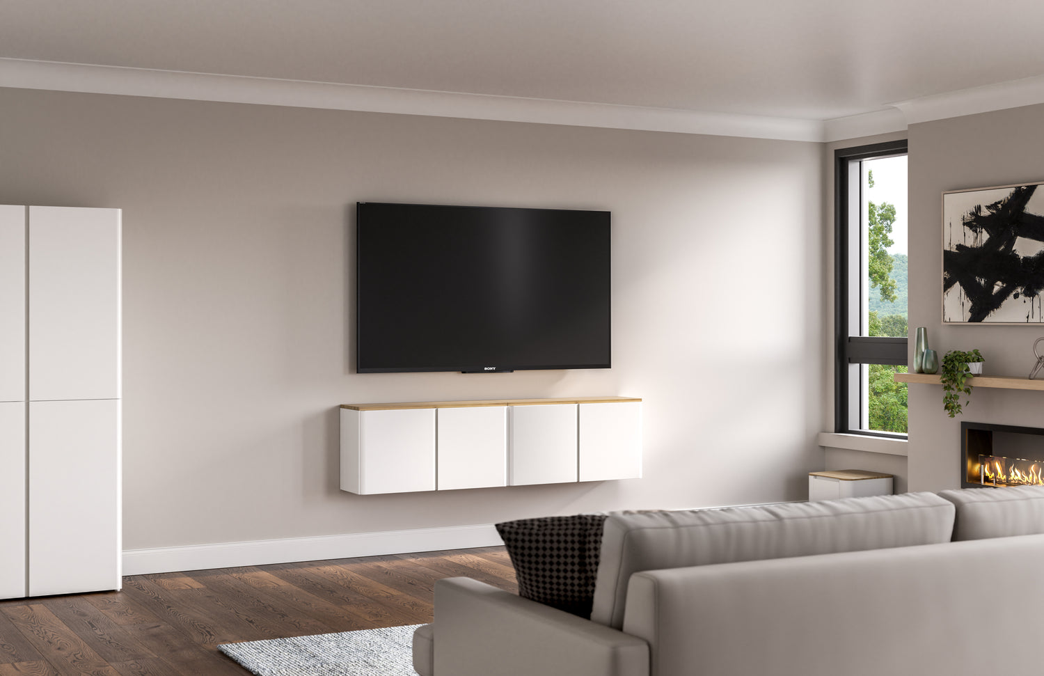 Everest Wall Storage Cabinet