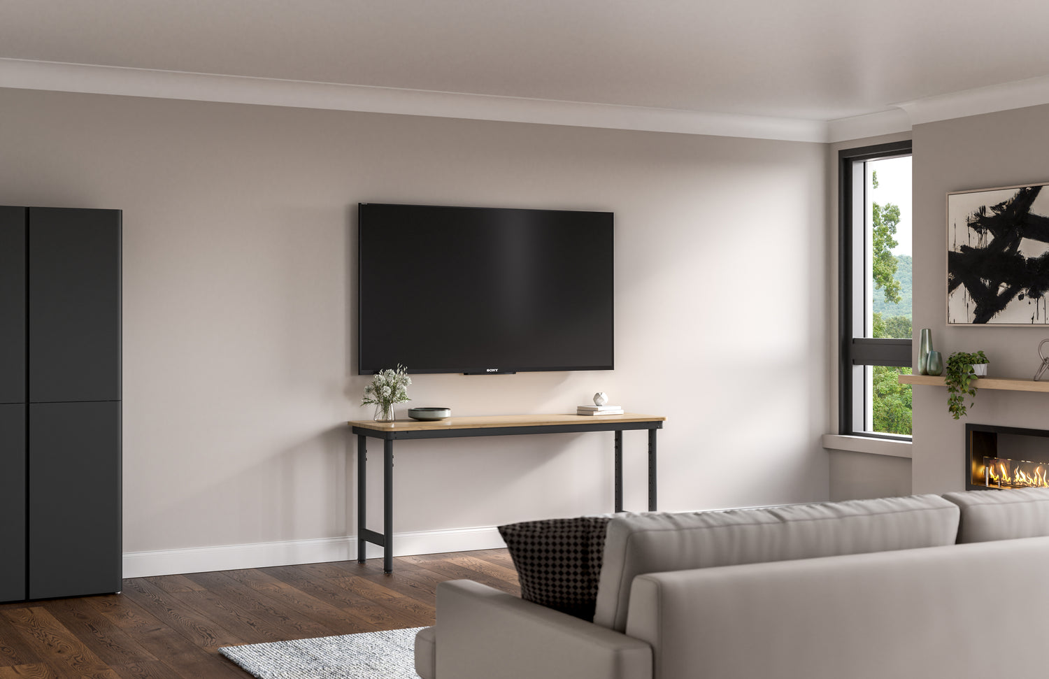 Everest 72 in. Wide Work Table