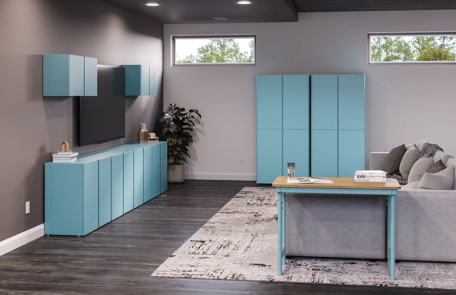 Everest 44 in. Wide Work Table