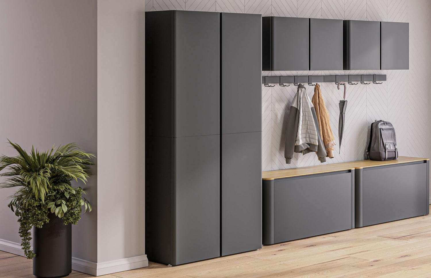 Everest Tall Storage Cabinet